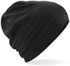 Beechfield CB366 Hemsedal Cotton Beanie - Black/Black - One Size afbeelding