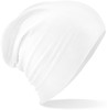 Beechfield CB368 Hemsedal Cotton Slouch Beanie - White - One Size afbeelding