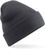 Beechfield CB375R Polylana® Original Cuffed Beanie - Graphite Grey - One Size afbeelding