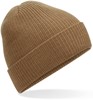 Beechfield CB376R Polylana® Ribbed Beanie - Biscuit - One Size afbeelding