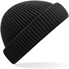 Beechfield CB383R Harbour Beanie - Black - One Size afbeelding