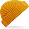 Beechfield CB383R Harbour Beanie - Mustard - One Size afbeelding