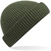 Beechfield CB383R Harbour Beanie - Olive Green - One Size afbeelding
