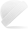 Beechfield CB383R Harbour Beanie - White - One Size afbeelding