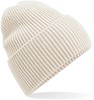 Beechfield CB384R Oversized Cuffed Beanie - Oatmeal - One Size afbeelding