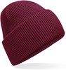 Beechfield CB385R Classic Engineered Deep Cuffed Beanie - Burgundy - One Size afbeelding