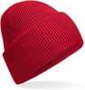 Beechfield CB385R Classic Engineered Deep Cuffed Beanie - Classic Red - One Size afbeelding