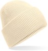 Beechfield CB385R Classic Engineered Deep Cuffed Beanie - Vanilla - One Size afbeelding