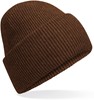 Beechfield CB385R Classic Engineered Deep Cuffed Beanie - Walnut - One Size afbeelding