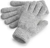 Beechfield CB387 Cosy Ribbed Cuff Gloves - Grey Marl - One Size afbeelding