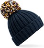 Beechfield CB390 Hygge Beanie - French Navy - One Size afbeelding