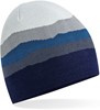 Beechfield CB394R Mountain Peaks Pull-On Beanie - Rocky Peaks - One Size afbeelding