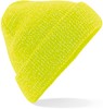 Beechfield CB407 Reflective Beanie - Fluorescent Yellow - One Size afbeelding