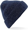 Beechfield CB407 Reflective Beanie - French Navy - One Size afbeelding