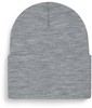Beechfield CB40R Original Deep Cuffed Beanie - Ash - One Size afbeelding