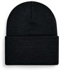 Beechfield CB40R Original Deep Cuffed Beanie - Black - One Size afbeelding