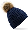 Muts Dames One Size 100% Acryl Navy