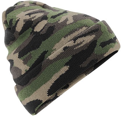 Beechfield CB419 Camo Cuffed Beanie
