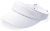 Beechfield CB41 Sports Visor - White - One Size afbeelding