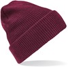 Beechfield CB425 Heritage Beanie - Burgundy - One Size afbeelding