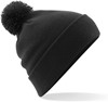 Beechfield CB426 Original Pom Pom Beanie - Black - One Size afbeelding