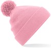 Beechfield CB426 Original Pom Pom Beanie - Dusky Pink - One Size afbeelding