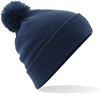 Beechfield CB426 Original Pom Pom Beanie - French Navy - One Size afbeelding