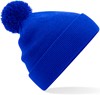 Beechfield CB426B Junior Original Pom Pom Beanie - Bright Royal - One Size afbeelding