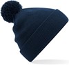 Beechfield CB426B Junior Original Pom Pom Beanie - French Navy - One Size afbeelding