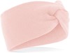 Beechfield CB432 Twist Knit Headband - Pastel Pink - One Size afbeelding