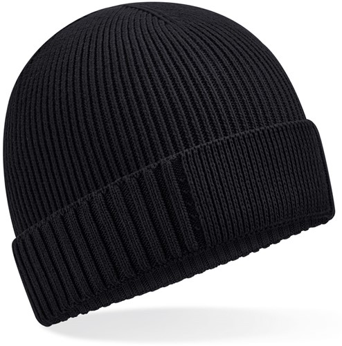 Beechfield CB438N Organic Cotton Engineered Patch Beanie