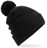 Beechfield CB439 Thermal Snowstar® Beanie - Black - One Size afbeelding