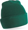 Beechfield CB445 Original Patch Beanie - Bottle Green - One Size afbeelding
