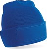 Beechfield CB445 Original Patch Beanie - Bright Royal - One Size afbeelding