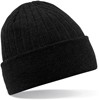 Beechfield CB447 Thinsulate™ Beanie - Black - One Size afbeelding