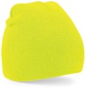 Beechfield CB44 Original Pull-On Beanie - Fluorescent Yellow - One Size afbeelding