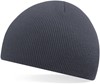 Beechfield CB44 Original Pull-On Beanie - Graphite Grey - One Size afbeelding
