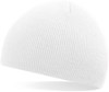 Beechfield CB44 Original Pull-On Beanie - White - One Size afbeelding