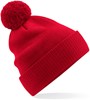 Beechfield CB450N Organic Cotton Snowstar® Beanie - Classic Red - One Size afbeelding