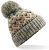 Beechfield CB458 Blizzard Bobble Beanie - Forager Fusion - One Size afbeelding