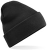 Beechfield CB45 Original Cuffed Beanie - Black - One Size afbeelding