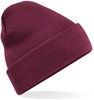 Beechfield CB45 Original Cuffed Beanie - Burgundy - One Size afbeelding