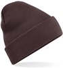 Beechfield CB45 Original Cuffed Beanie - Chocolate - One Size afbeelding