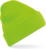 Beechfield CB45 Original Cuffed Beanie - Fluorescent Green - One Size afbeelding