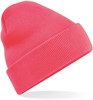 Beechfield CB45 Original Cuffed Beanie - Fluorescent Pink - One Size afbeelding