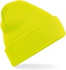 Beechfield CB45 Original Cuffed Beanie - Fluorescent Yellow - One Size afbeelding