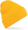 Beechfield CB45 Original Cuffed Beanie - Gold - One Size afbeelding