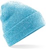 Beechfield CB45 Original Cuffed Beanie - Heather Surf - One Size afbeelding