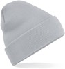 Beechfield CB45 Original Cuffed Beanie - Light Grey - One Size afbeelding