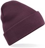 Beechfield CB45 Original Cuffed Beanie - Plum - One Size afbeelding